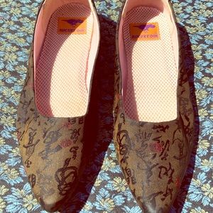 Tapestry Ballet Flats